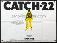 1a092 CATCH 22 British quad movie poster '70 Mike Nichols, Joseph Heller, cool different image!