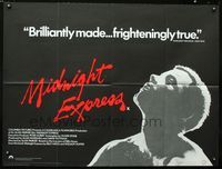 1a150 MIDNIGHT EXPRESS British quad movie poster '78 Oliver Stone, Alan Parker, different image!