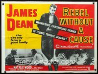 1a172 REBEL WITHOUT A CAUSE REPRO 1980s James Dean was a bad boy from a good family!