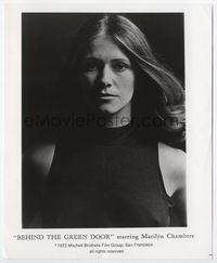 1b020 BEHIND THE GREEN DOOR 8x10 still '72 great close sexy portrait of innocent Marilyn Chambers!