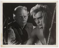 1b024 BILLY BUDD 8x10 movie still '62 great close up image of Terence Stamp & Melvyn Douglas!