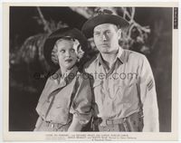 1b055 COME ON MARINES 8x10 movie still '34 great close portrait of Grace Bradley & Richard Arlen!