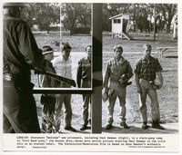 1b057 COOL HAND LUKE 8x9.5 movie still '67 Paul Newman and others arrive in the camp!
