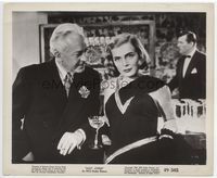 1b071 EASY LIVING 8.25x10 still '49 close up of sexy Lizabeth Scott in evening gown with Art Baker!
