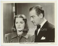1b211 NINOTCHKA 8x10 movie still '39 great close up of Greta Garbo & Melvyn Douglas!