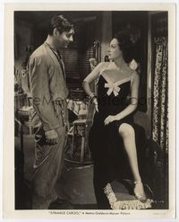 1b286 STRANGE CARGO 8x10 still.25 '40 great full length 2-shot of Clark Gable eying Joan Crawford!