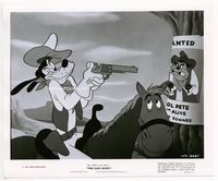 1b320 TWO GUN GOOFY 8.25x10 movie still '52 great image pointing gun at Pistol Pete wanted poster!