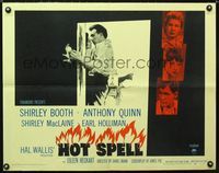 1c422 HOT SPELL style B half-sheet movie poster '58 Shirley Booth, Anthony Quinn, Shirley MacLaine