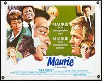 1c486 MAURIE half-sheet movie poster '73 Maurice Stokes basketball biography!