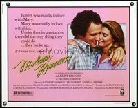1c492 MODERN ROMANCE half-sheet movie poster '81 Albert Brooks loves Kathryn Harrold!