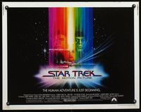 1c579 STAR TREK half-sheet movie poster '79 William Shatner, Leonard Nimoy, great Bob Peak art!