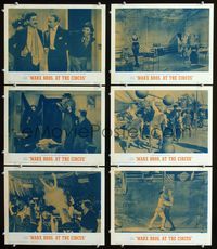 1d218 AT THE CIRCUS 6 movie lobby cards R62 Groucho, Chico, Harpo, Marx Brothers!