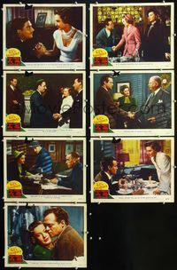1d014 B.F.'S DAUGHTER 7 movie lobby cards '48 Barbara Stanwyck, Van Heflin, Charles Coburn