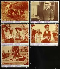 1d457 BONNIE & CLYDE 5 movie lobby cards '67 classic crime duo Warren Beatty & Faye Dunaway!