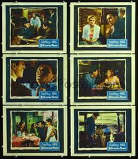 1d228 BREAKING POINT 6 lobby cards '50 John Garfield, Patricia Neal, from Ernest Hemingway's story!