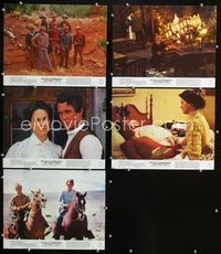 1d463 BUTCH & SUNDANCE - THE EARLY DAYS 5 movie lobby cards '79 Tom Berenger, William Katt