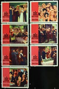 1d083 HOUSE IS NOT A HOME 7 movie lobby cards '64 Shelley Winters, Mickey Shaughnessy