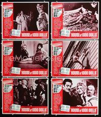1d288 HOUSE OF 1000 DOLLS 6 movie lobby cards '67 Vincent Price, Martha Hyer, traffic in flesh!