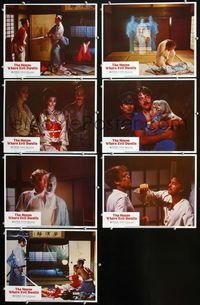 1d084 HOUSE WHERE EVIL DWELLS 7 movie lobby cards '82 Edward Albert, Susan George, Doug McClure