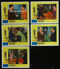 1d516 HOW TO STEAL A MILLION 5 movie lobby cards '66 Audrey Hepburn, Peter O'Toole, William Wyler