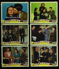1d290 HULLABALOO 6 movie lobby cards '40 Frank Morgan, Virginia Grey, Dan Dailey