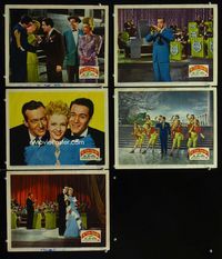 1d518 IF I'M LUCKY 5 lobby cards '46 Vivan Blaine, Perry Como, Harry James playing his trumpet!