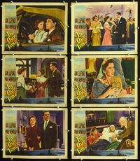 1d295 IN OUR TIME 6 movie lobby cards '44 Ida Lupino & Paul Henreid in World War II romance!