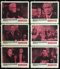 1d301 JUDGMENT AT NUREMBERG 6 LCs '61 Spencer Tracy, Judy Garland, Burt Lancaster, Max Schell