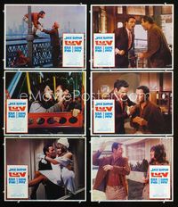 1d314 LUV 6 movie lobby cards '67 Jack Lemmon, Peter Falk, Elaine May