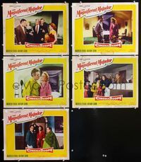 1d539 MAGNIFICENT MATADOR 5 movie lobby cards '55 Budd Boetticher, Maureen O'Hara, Anthony Quinn