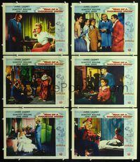 1d317 MAN OF A THOUSAND FACES 6 movie lobby cards '57 James Cagney as Lon Chaney Sr., Dorothy Malone