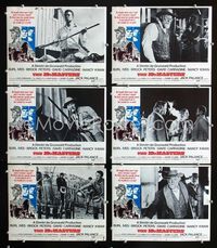 1d324 McMASTERS 6 movie lobby cards '69 Burl Ives, Brock Peters, David Carradine