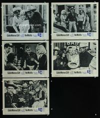 1d544 MISFITS 5 lobby cards '61 Clark Gable, sexy Marilyn Monroe, Montgomery Clift, John Huston