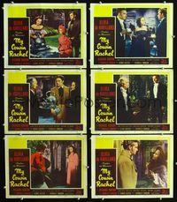 1d326 MY COUSIN RACHEL 6 movie lobby cards '53 Olivia de Havilland, Richard Burton
