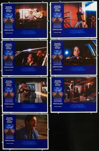 1d130 NIGHTMARES 7 movie lobby cards '83 Emilio Estevez, Moon Unit Zappa, sci-fi!