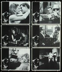 1d334 NO WAY TO TREAT A LADY 6 movie lobby cards '68 Rod Steiger, sexy Lee Remick, George Segal