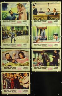 1d139 PINK PANTHER 7 movie lobby cards '64 Peter Sellers, David Niven, Robert Wagner, Capucine