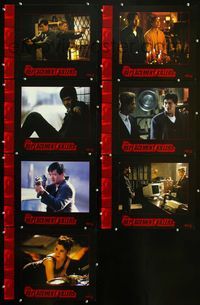 1d151 REPLACEMENT KILLERS 7 int'l movie lobby cards '98 Chow Yun-Fat, Mira Sorvino