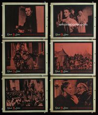 1d354 SAINT JOAN 6 movie lobby cards '57 Jean Seberg as Joan of Arc, Otto Preminger