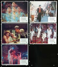 1d570 SATURDAY NIGHT FEVER 5 int'l LCs '77 best images of disco John Travolta!