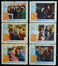 1d369 SING BOY SING 6 movie lobby cards '58 Tommy Sands, Lili Gentle, rock & roll!