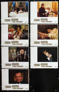 1d201 VOYAGE 7 movie lobby cards '74 Sophia Loren, Richard Burton, Vittorio De Sica