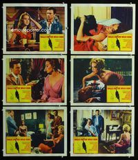 1d414 WALK ON THE WILD SIDE 6 movie lobby cards '62 sexy Jane Fonda, Laurence Harvey, Capucine