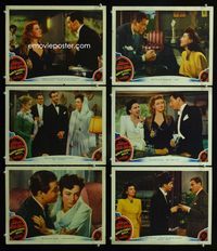 1d422 WHEN LADIES MEET 6 movie lobby cards '41 Joan Crawford, Robert Taylor, Greer Garson