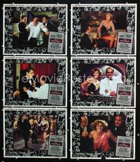 1d426 WILD PARTY 6 movie lobby cards '75 James Coco, super sexy Raquel Welch!