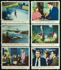 1d430 WRECK OF THE MARY DEARE 6 movie lobby cards '59 Gary Cooper, Charlton Heston