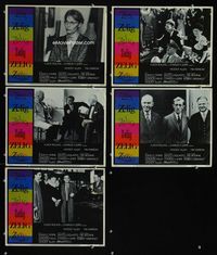 1d620 ZELIG 5 movie lobby cards '83 wacky Woody Allen mockumentary!