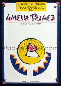 1e045 AMELIA PELAEZ Cuban museum movie poster '91 cool art exhibition!