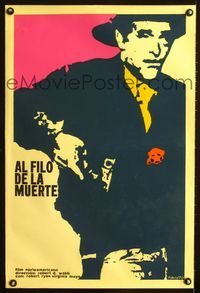 1e054 PROUD ONES Cuban movie poster '70 cool artwork of sheriff Robert Ryan by Niko!