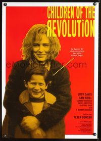 1e220 CHILDREN OF THE REVOLUTION German movie poster '96 Peter Duncan Australian comedy, Judy Davis